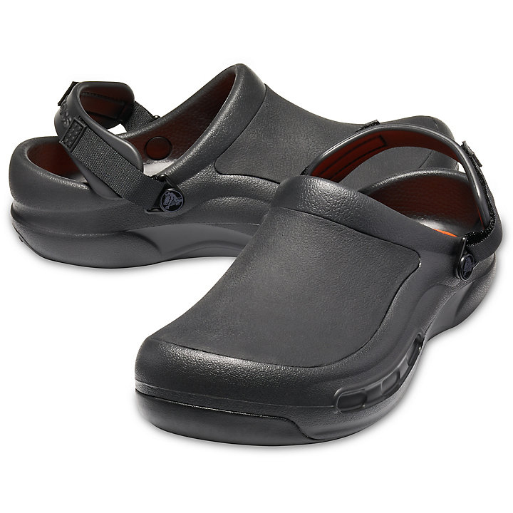 Big And Tall Crocs Bistro Pro LiteRide Clog Noir Homme | YZN-8843460