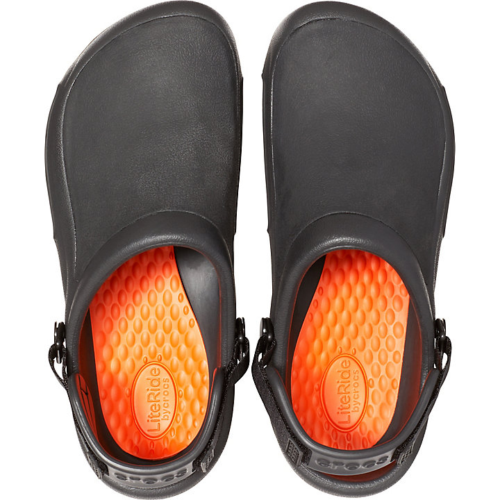 Big And Tall Crocs Bistro Pro LiteRide Clog Noir Homme | YZN-8843460