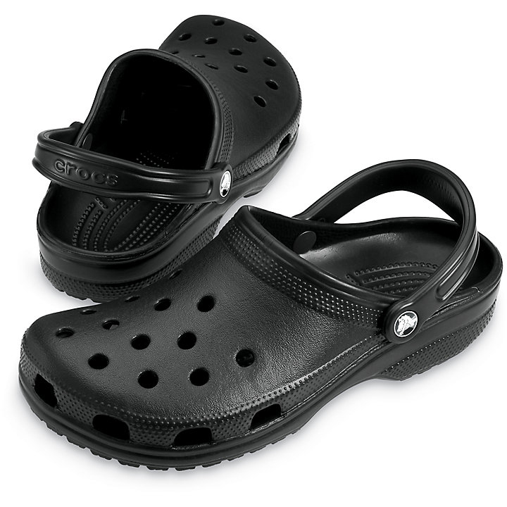 Big And Tall Crocs Classiche Clog Noir Homme | ZKO-0684038