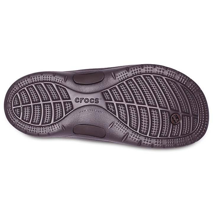 Sandales Crocs Bogota Flip Chocolat Homme | XOK-6097884