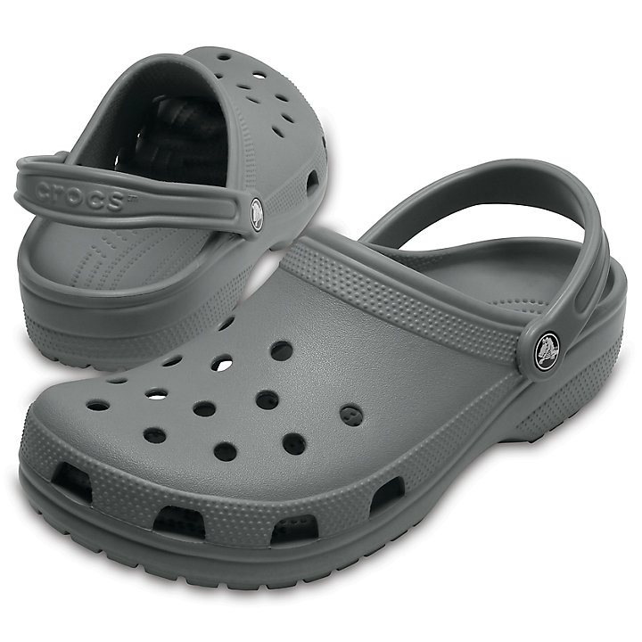 Big And Tall Crocs Classiche Clog Grise Homme | NJC-3510502