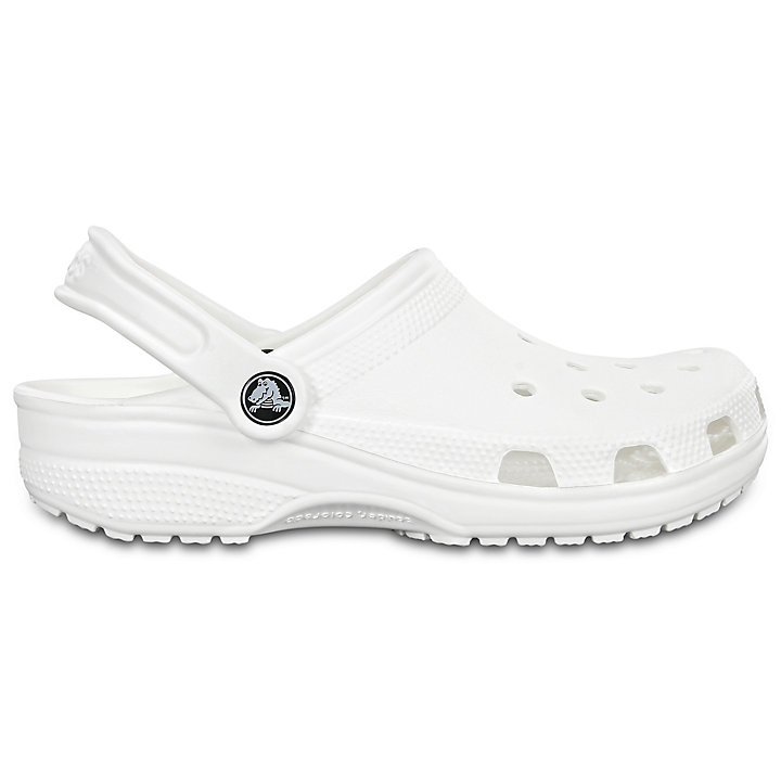 Big And Tall Crocs Classiche Clog Blanche Homme | OKV-9515670