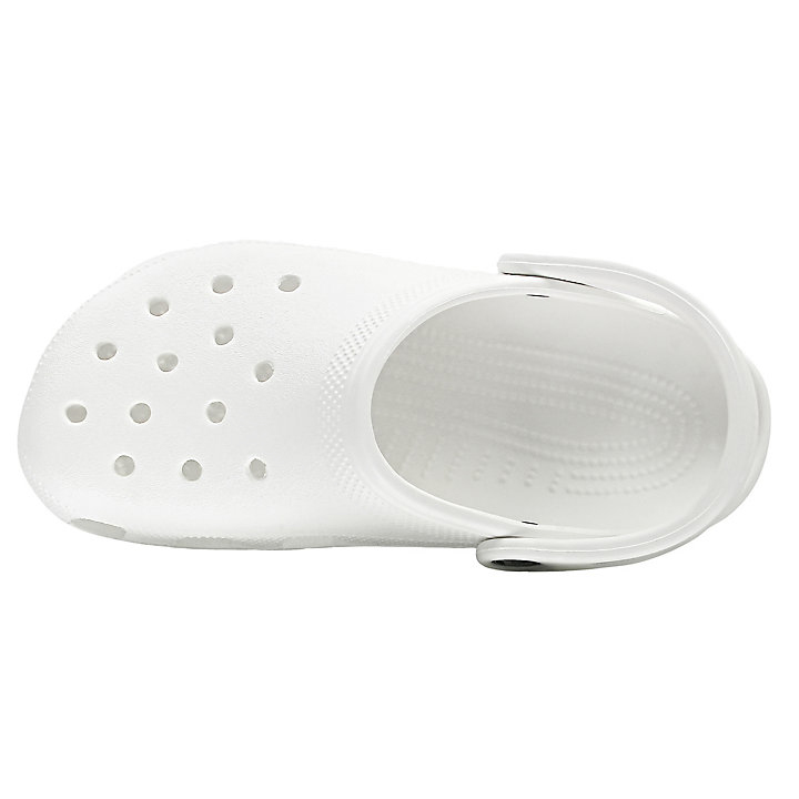 Big And Tall Crocs Classiche Clog Blanche Homme | OKV-9515670