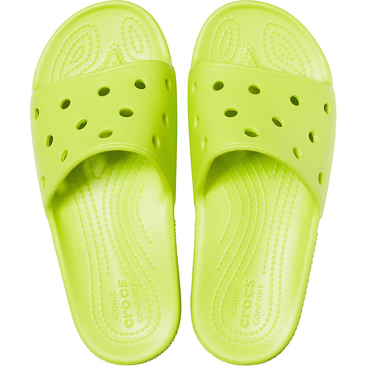 Sandales Crocs Classiche Claquette Vert Clair Homme | UIL-1484863