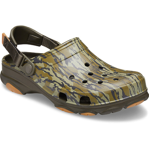 Sabots Crocs Classiche All-Terrain Mossy Oak Bottomland Clog Kaki Homme | AYU-5215616