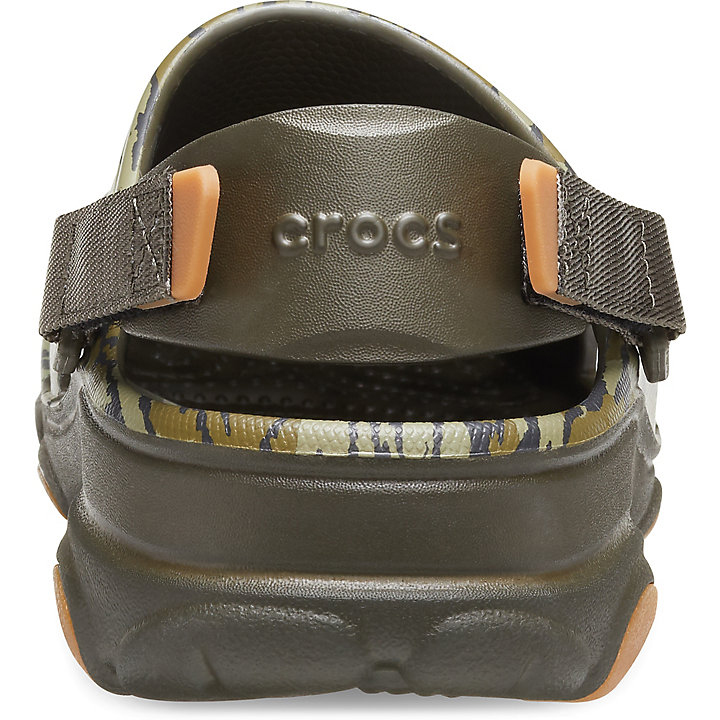 Sabots Crocs Classiche All-Terrain Mossy Oak Bottomland Clog Kaki Homme | AYU-5215616