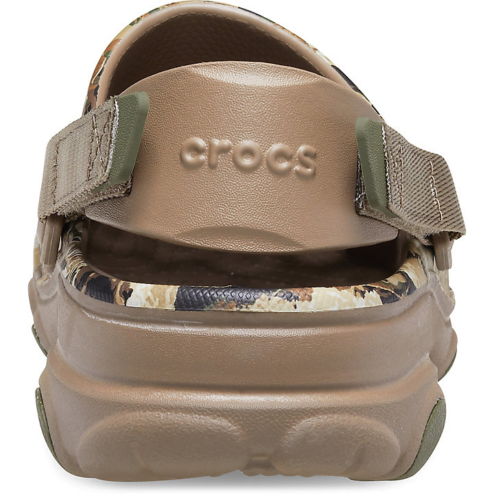 Sabots Crocs Classiche All-Terrain Veil Whitetail Clog Kaki Homme | ETC-1333607