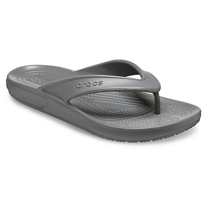 Tong Crocs Classiche II Flip Grise Homme | PCG-3498737