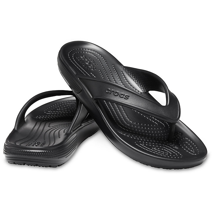 Tong Crocs Classiche II Flip Noir Homme | GHZ-3094999