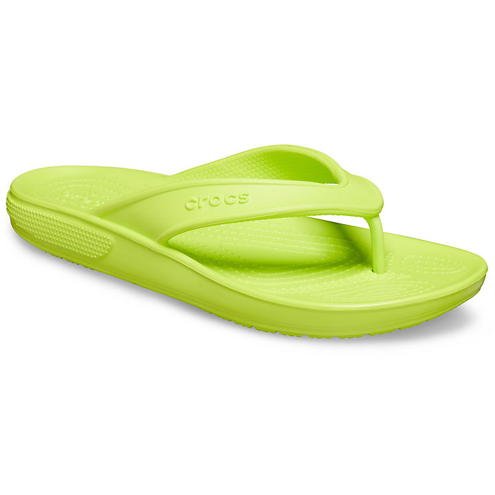 Tong Crocs Classiche II Flip Vert Clair Homme | ITO-0322970