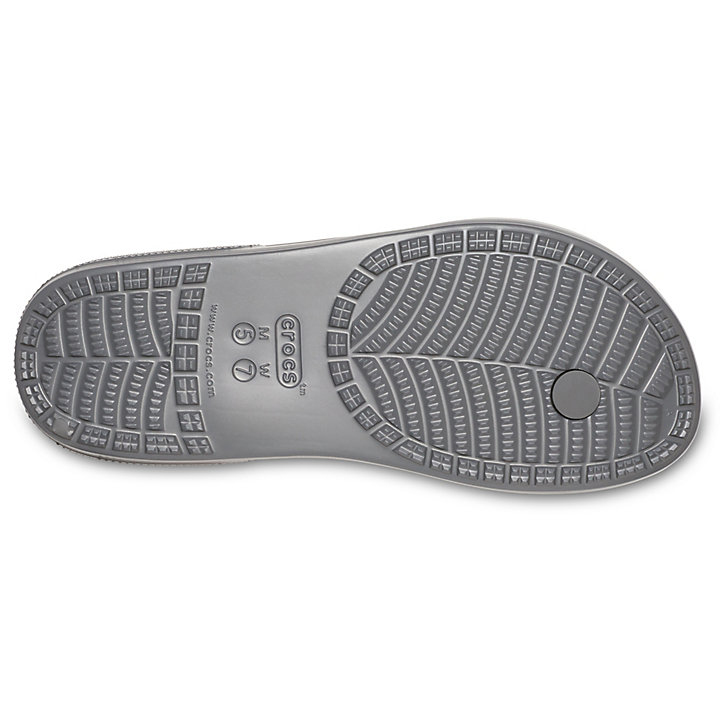 Tong Crocs Classiche II Flip Grise Homme | PCG-3498737