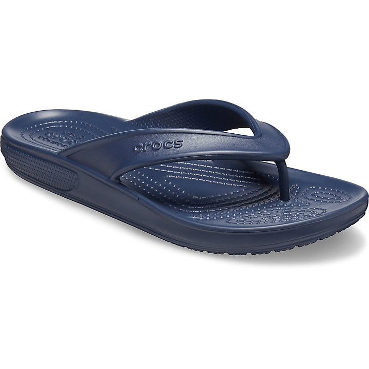 Tong Crocs Classiche II Flip Bleu Marine Homme | PBG-5512911