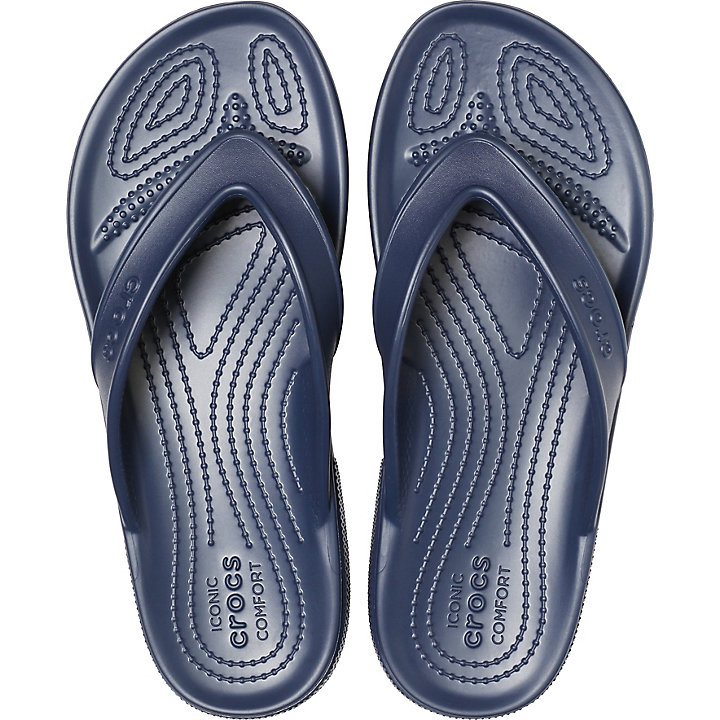 Tong Crocs Classiche II Flip Bleu Marine Homme | PBG-5512911