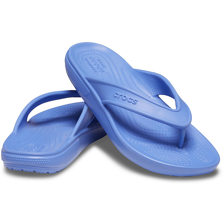 Tong Crocs Classiche II Flip Bleu Homme | SKL-6102950