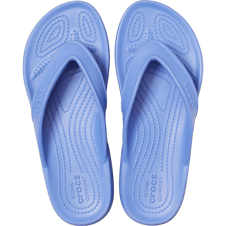 Tong Crocs Classiche II Flip Bleu Homme | SKL-6102950