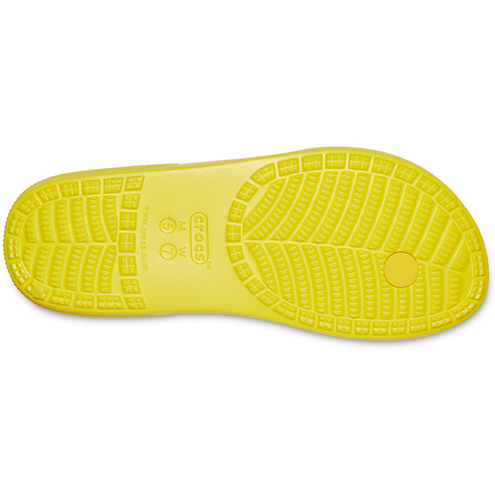 Tong Crocs Classiche II Flip Citron Homme | WYH-7672599