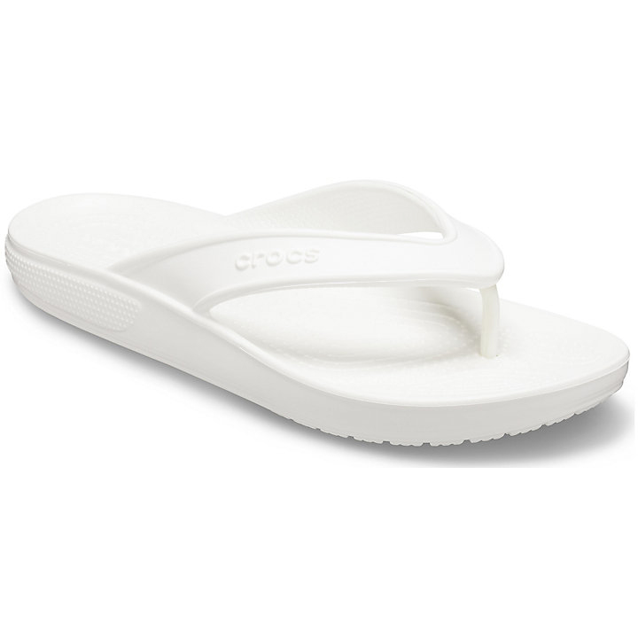 Sandales Crocs Classiche II Flip Blanche Homme | DNK-9650796