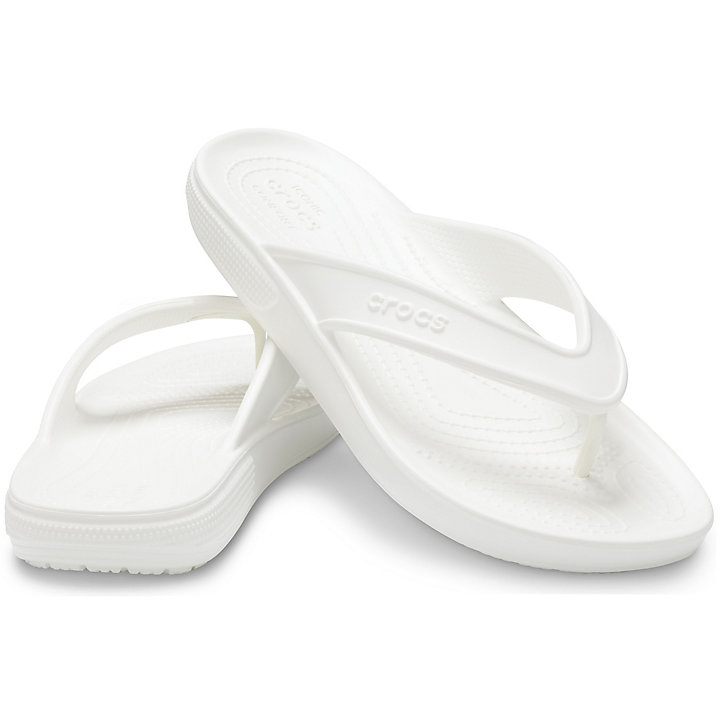 Sandales Crocs Classiche II Flip Blanche Homme | DNK-9650796