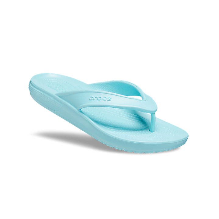 Sandales Crocs Classiche II Flip Bleu Clair Homme | THZ-0800126