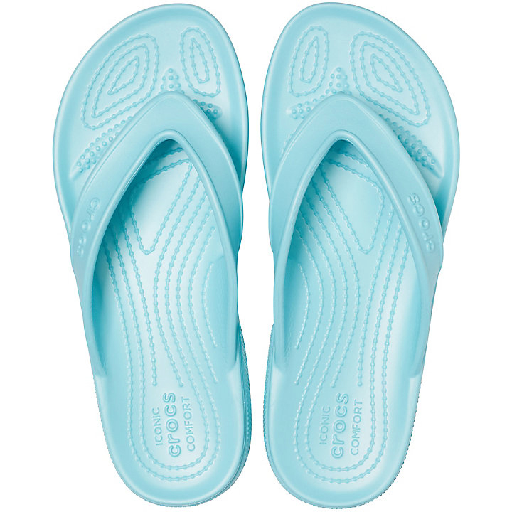 Sandales Crocs Classiche II Flip Bleu Clair Homme | THZ-0800126