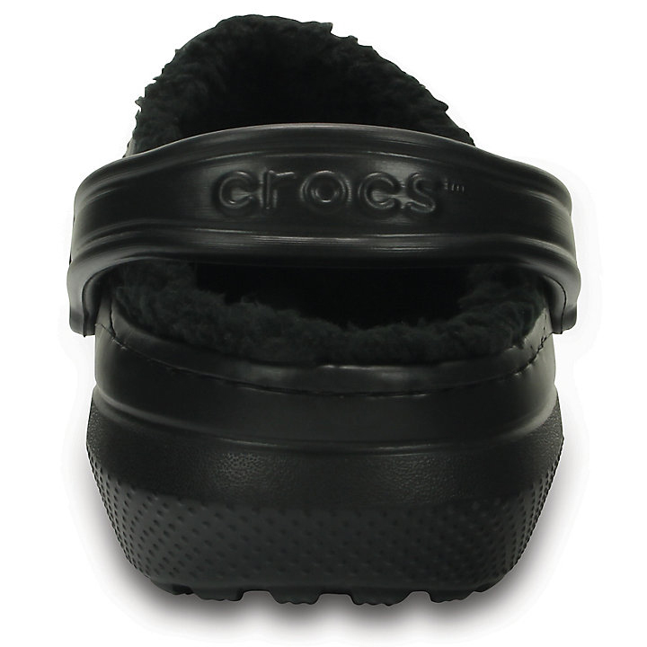 Big And Tall Crocs Classiche Doublée Clog Noir Homme | EJB-2163820