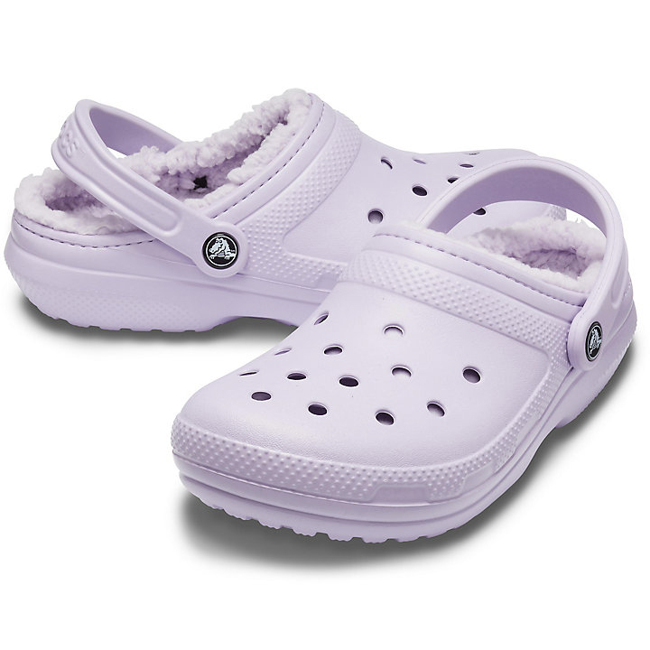 Big And Tall Crocs Classiche Doublée Clog Lavande Homme | KGU-3173053