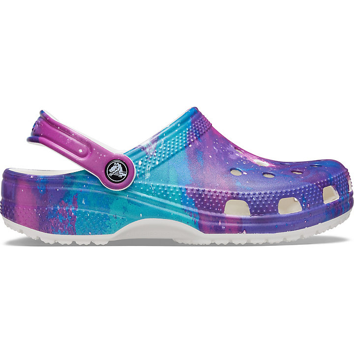 Sabots Crocs Classiche Out of This World Clog Blanche Violette Homme | XNO-0838152