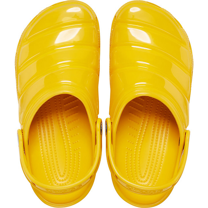 Sabots Crocs Classiche Neo Puff Clog Jaune Homme | UTH-2521953