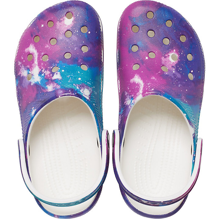 Sabots Crocs Classiche Out of This World Clog Blanche Violette Homme | XNO-0838152