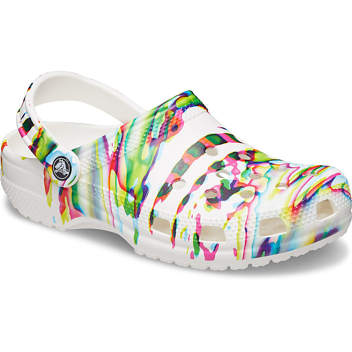 Sabots Crocs Classiche Out of This World Clog Blanche Multicolore Homme | BVL-8349338