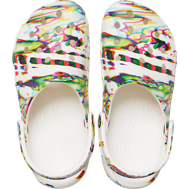 Sabots Crocs Classiche Out of This World Clog Blanche Multicolore Homme | BVL-8349338