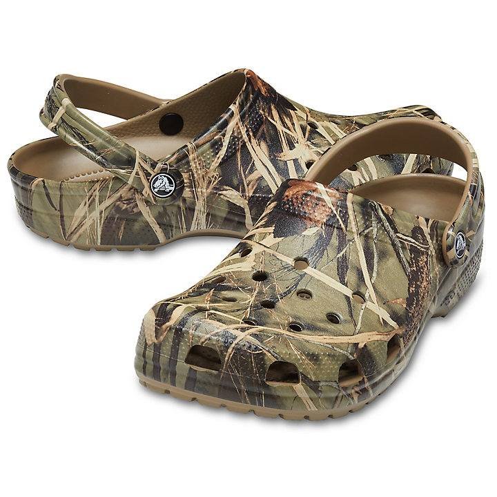 Big And Tall Crocs Classiche Realtree V2 Kaki Homme | AUH-4575816