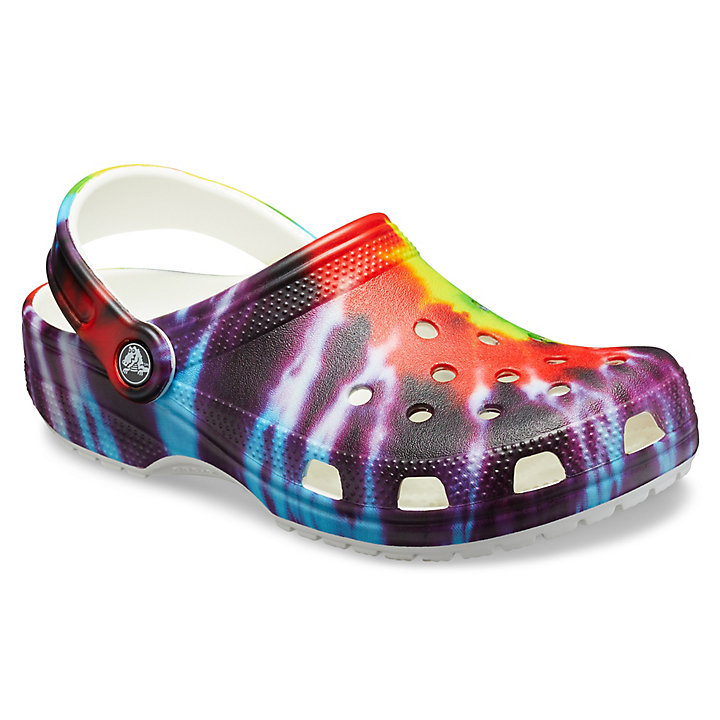 Sabots Crocs Classiche Tie-Dye Graphic Clog Multicolore Homme | NQG-0619284