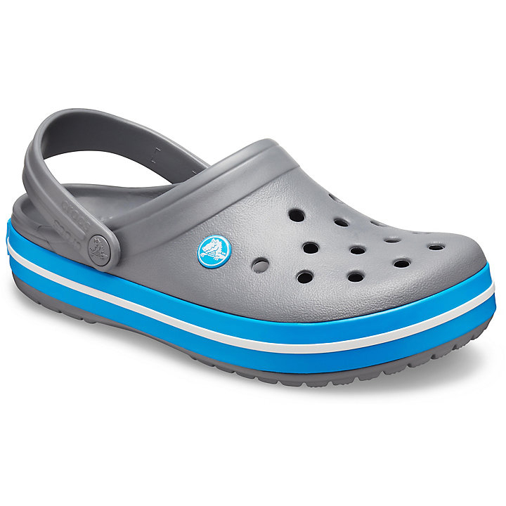 Sabots Crocs Crocband Clog Grise Bleu Homme | KDR-1238827