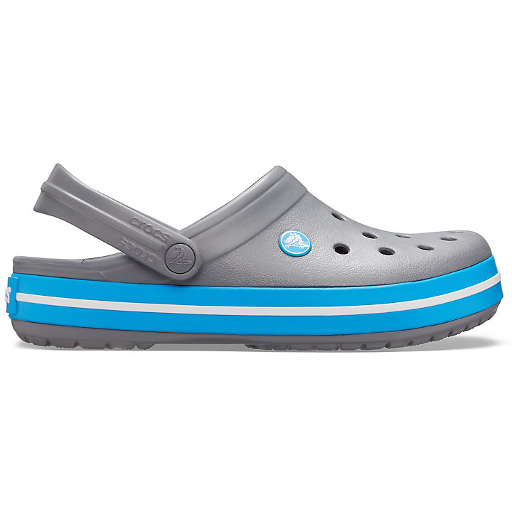 Sabots Crocs Crocband Clog Grise Bleu Homme | KDR-1238827