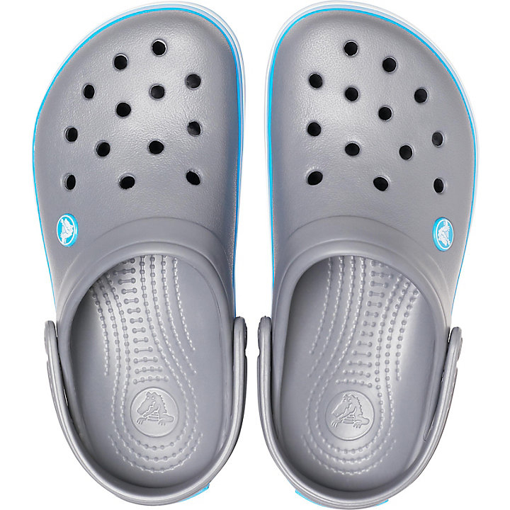 Sabots Crocs Crocband Clog Grise Bleu Homme | KDR-1238827