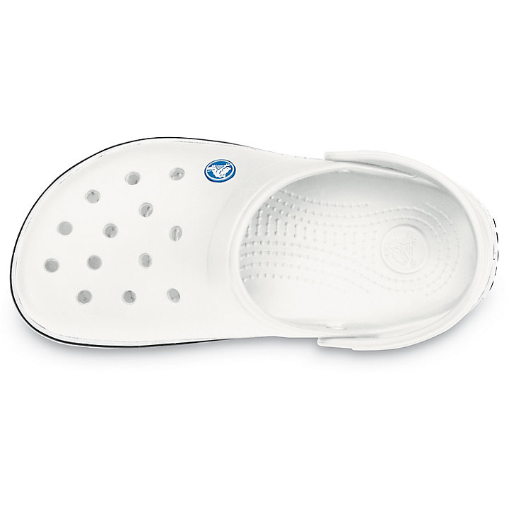 Sabots Crocs Crocband Clog Blanche Homme | CLA-0373206