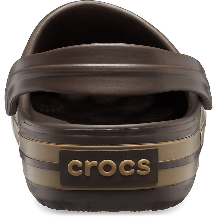 Sabots Crocs Crocband Clog Chocolat Kaki Homme | SHS-7328234