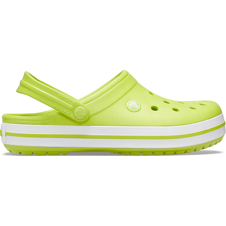 Sabots Crocs Crocband Clog Vert Clair Blanche Homme | BSR-0081144