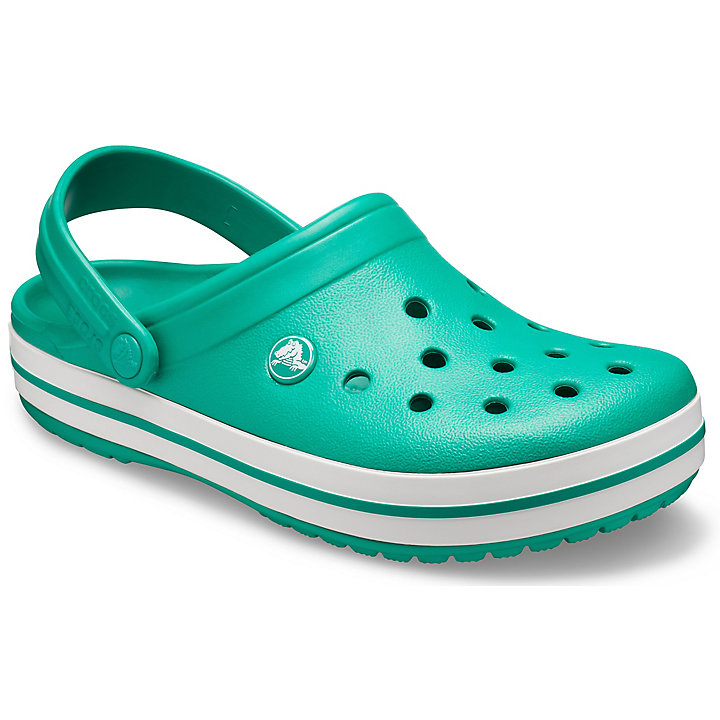 Sabots Crocs Crocband Clog Vert Foncé Blanche Homme | ZXX-6388962