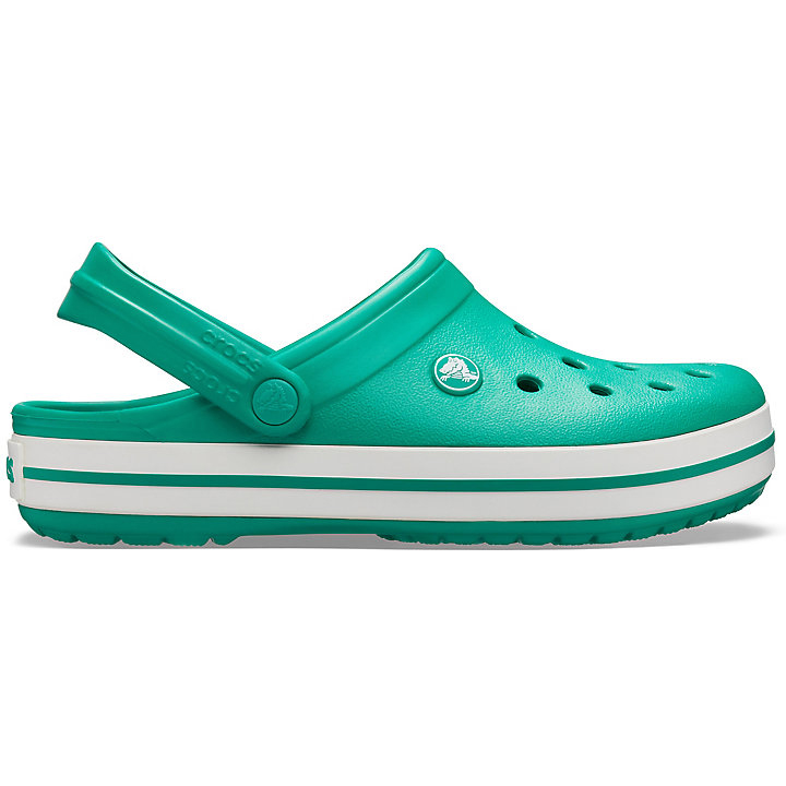 Sabots Crocs Crocband Clog Vert Foncé Blanche Homme | ZXX-6388962