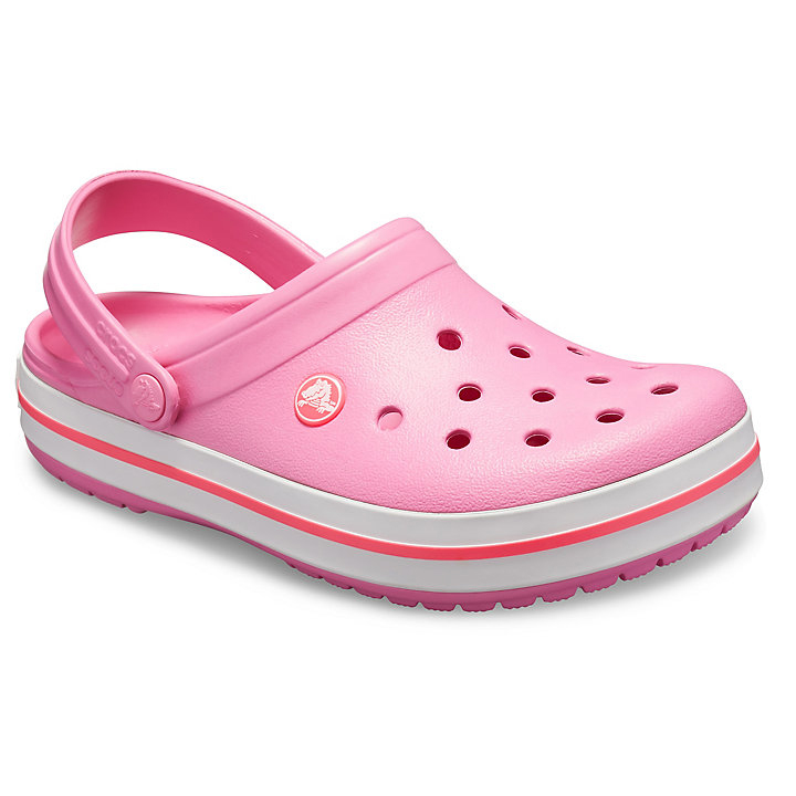 Sabots Crocs Crocband Clog Rose Blanche Homme | SQI-9397131