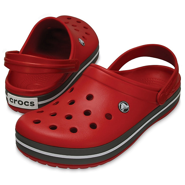 Sabots Crocs Crocband Clog Rouge Foncé Homme | YSJ-8836889