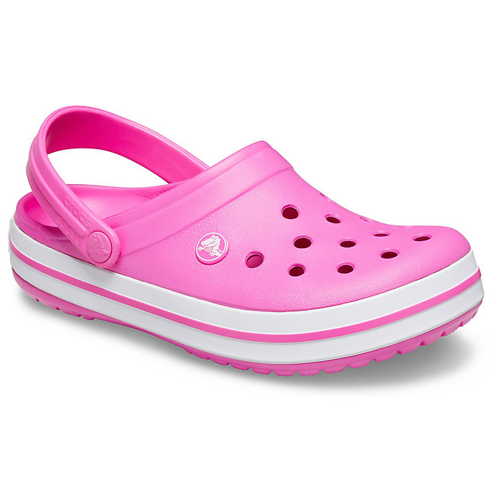 Sabots Crocs Crocband Clog Rose Blanche Homme | EAB-5601871