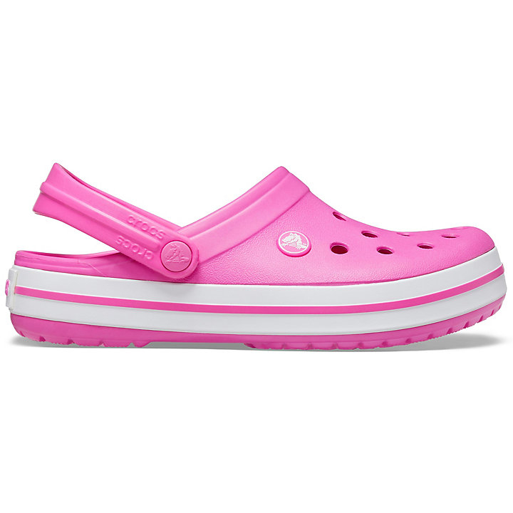 Sabots Crocs Crocband Clog Rose Blanche Homme | EAB-5601871