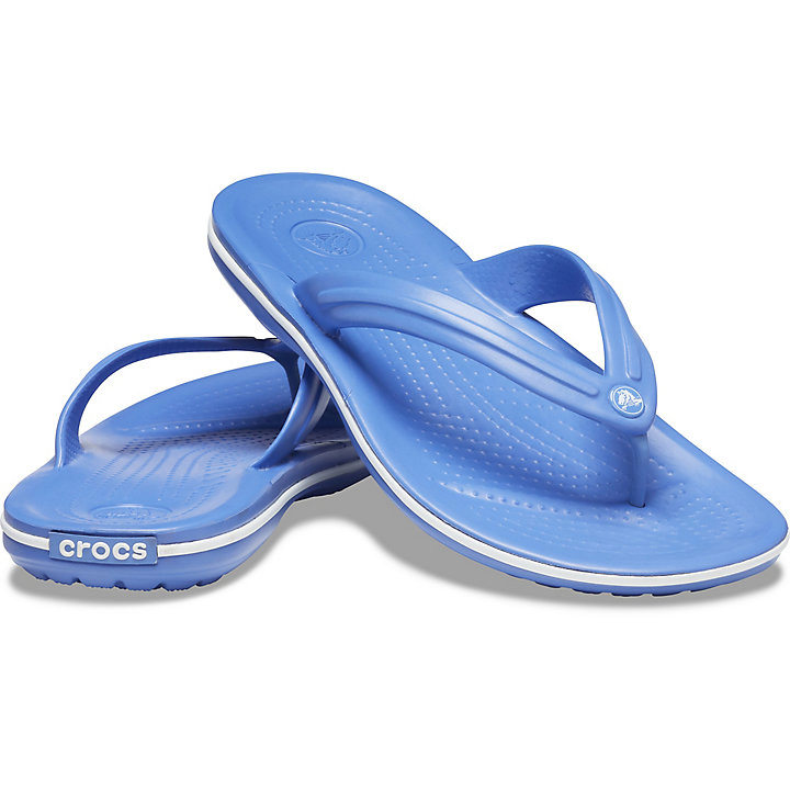 Tong Crocs Crocband Flip Bleu Blanche Homme | HPK-5017488