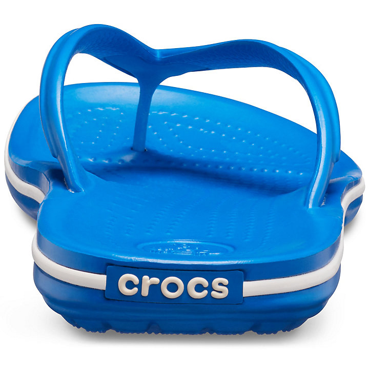 Tong Crocs Crocband Flip Bleu Blanche Homme | IND-8001145