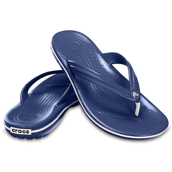 Tong Crocs Crocband Flip Bleu Marine Homme | ZVU-5374617