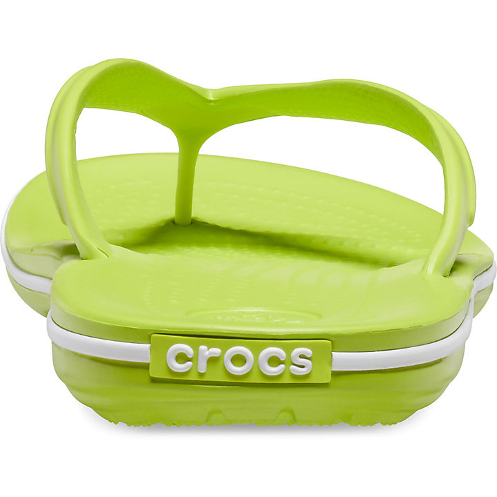 Sandales Crocs Crocband Flip Vert Clair Blanche Homme | LQB-2347594