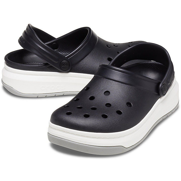 Sabots Crocs Crocband Full Force Clog Noir Blanche Homme | GOJ-7854049